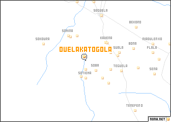 map of Ouélakatogola