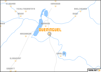 map of Ouéringuel