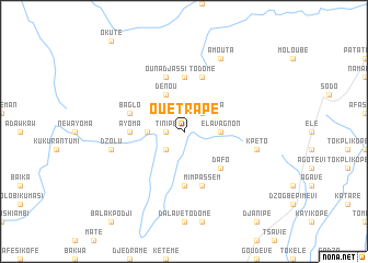 map of Ouétrapé
