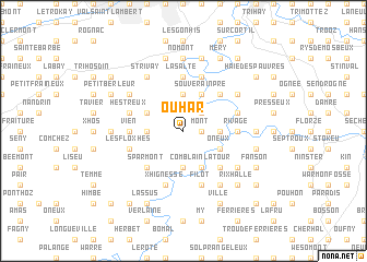 map of Ouhar