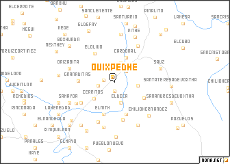 map of Ouixpedhé