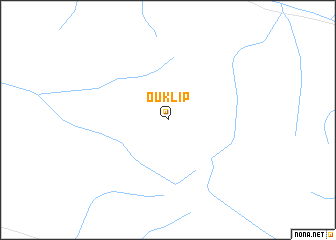 map of Ouklip