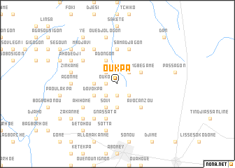 map of Oukpa
