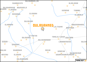 map of Oulad Ahmed