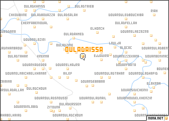 map of Oulad Aïssa