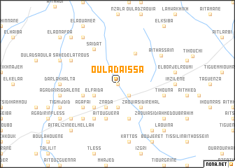 map of Oulad Aïssa