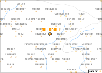 map of Oulad Ali