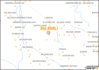 map of Oulad Ali