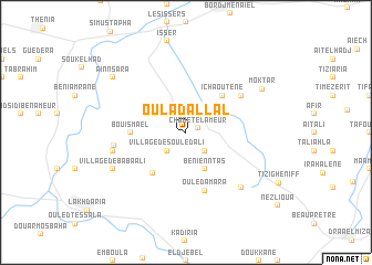map of Oulad ʼAllal