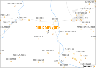 map of Oulad ʼAyyâch