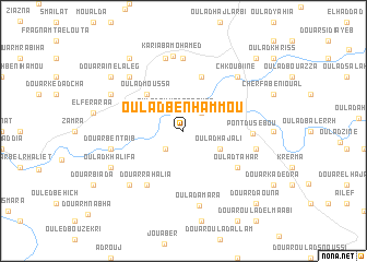 map of Oulad Ben Hammou