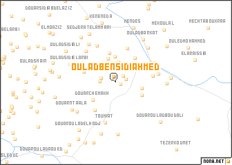 map of Oulad Ben Sidi Ahmed