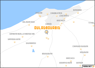 map of Oulad Bouʼabid