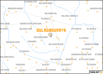 map of Oulad Bouraya