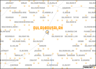 map of Oulad Bou Salah