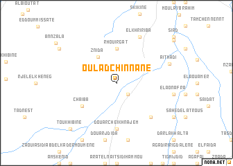 map of Oulad Chinnane