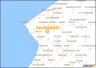 map of Oulad Daïrat