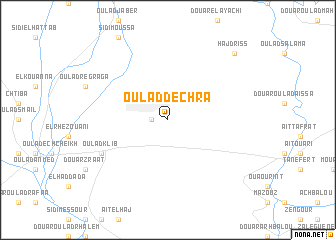 map of Oulad Dechra