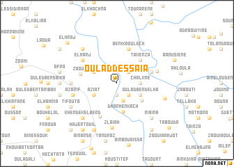 map of Oulad Dessaïa
