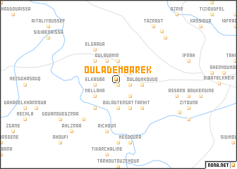 map of Oulad Embarek
