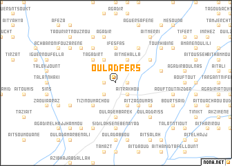 map of Oulad Fers