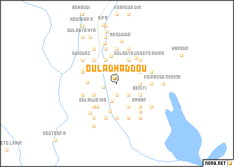 map of Oulad Haddou