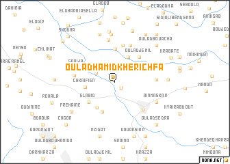 map of Oulad Hamid Kherichfa