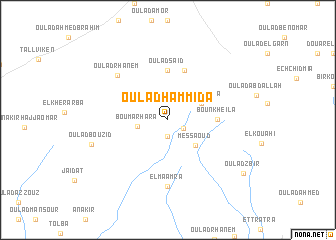 map of Oulad Hammida