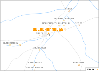 map of Oulad Hammoussa