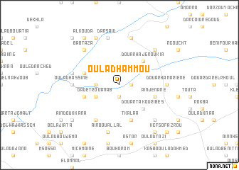 map of Oulad Hammou