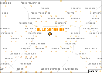 map of Oulad Hassine