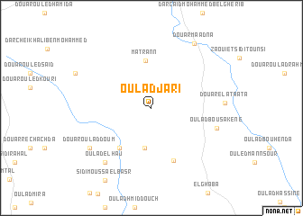 map of Oulad Jari