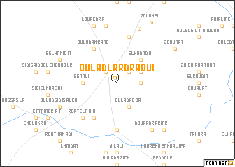 map of Oulad Lardraoui