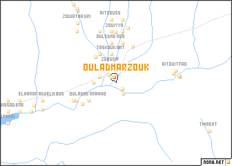 map of Oulad Marzouk