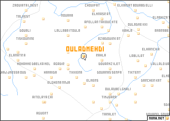 map of Oulad Mehdi