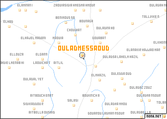 map of Oulad Messaoud