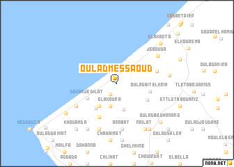 map of Oulad Messaoud