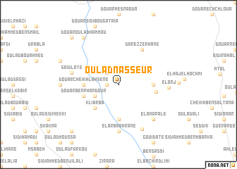 map of Oulad-Nasseur