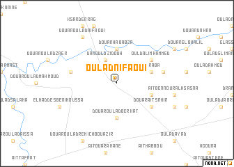 map of Oulad Nifaoui