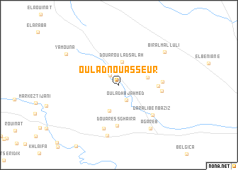 map of Oulad Nouasseur