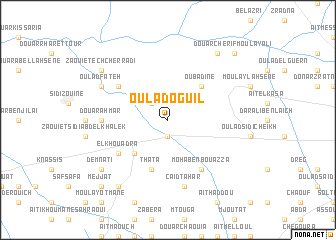 map of Oulad Oguil