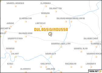 map of Oulad Sidi Moussa