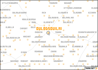 map of Oulad Souilmi