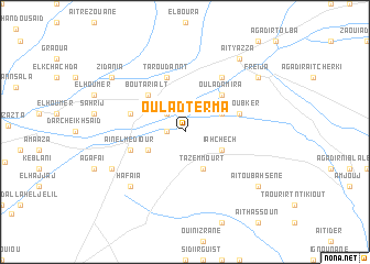 map of Oulad Terma