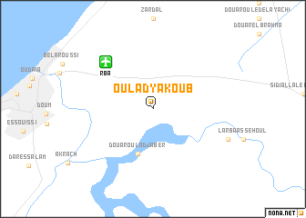 map of Oulad Yakoub