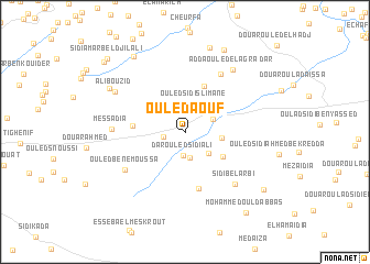 map of Ouled Aouf