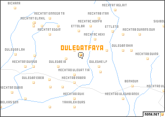 map of Ouled Atfaya