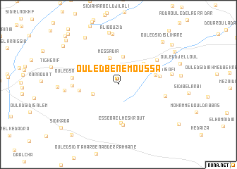 map of Ouled Bene Moussa