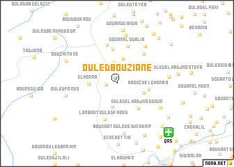 map of Ouled Bouziane