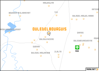 map of Ouled el Bouaguis